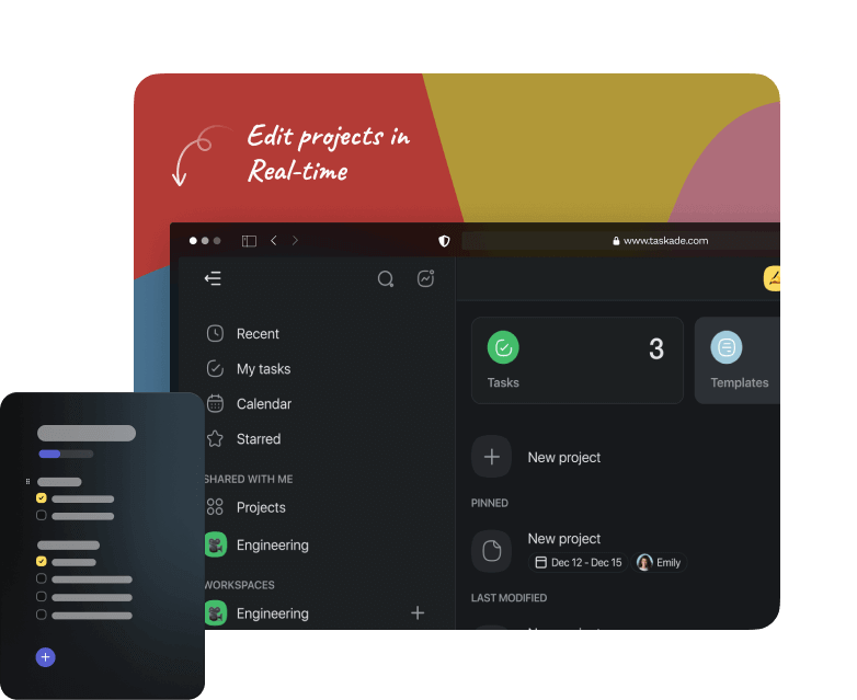 Taskade Programme Management Buy Taskade | Taskade Reseller | Project Management Software