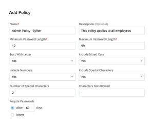 enforce password policy 1 Best Software Reseller | Best Software Providers in India